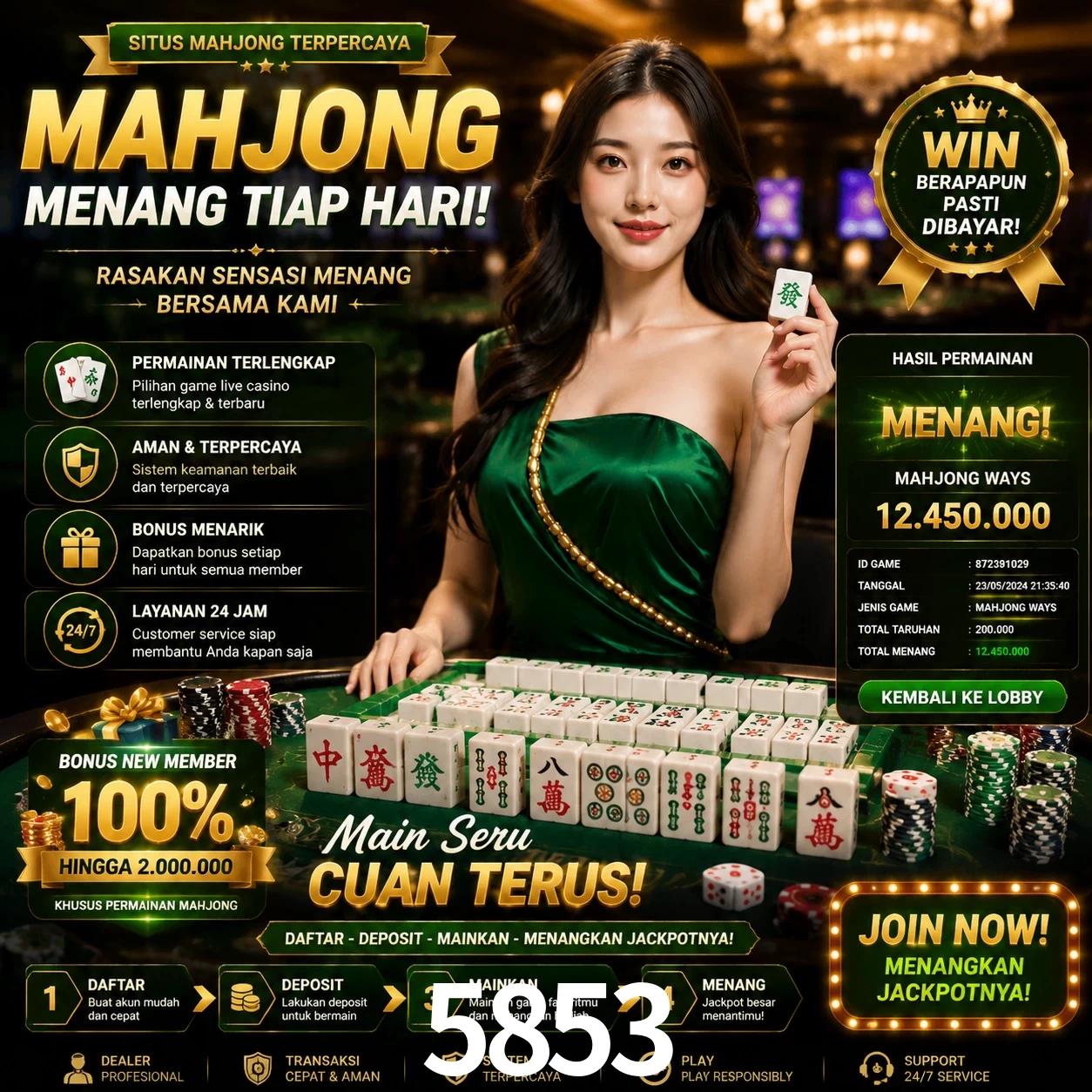 Cashback VIP 5853 - reembolso semanal